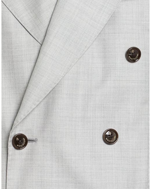 Montecore Gray Beyond Time Light Suit Wool for men