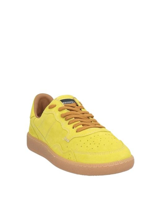 HIDNANDER Yellow Sneakers