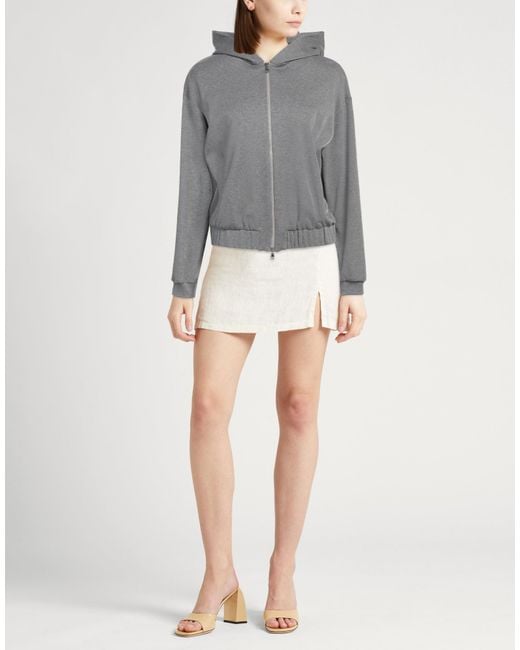 Barba Napoli Gray Sweatshirt Cotton, Elastomultiester