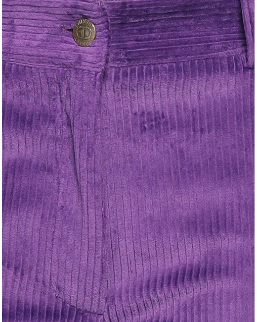 Twin Set Purple Trouser