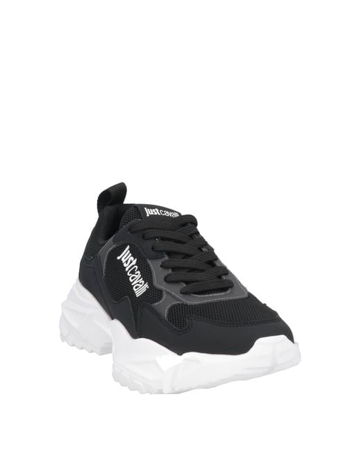 Just Cavalli Black Trainers for men