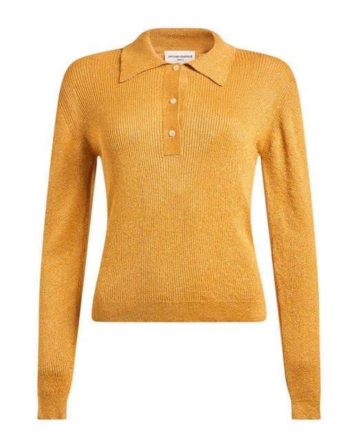 Pullover Officine Generale de color Yellow