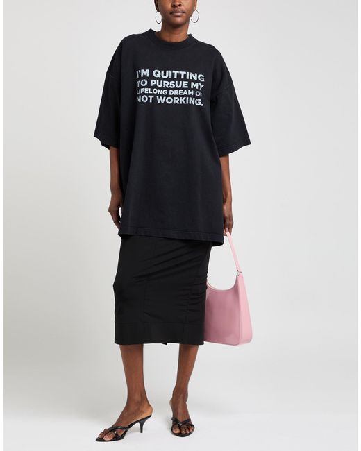 Vetements Black T-Shirt
