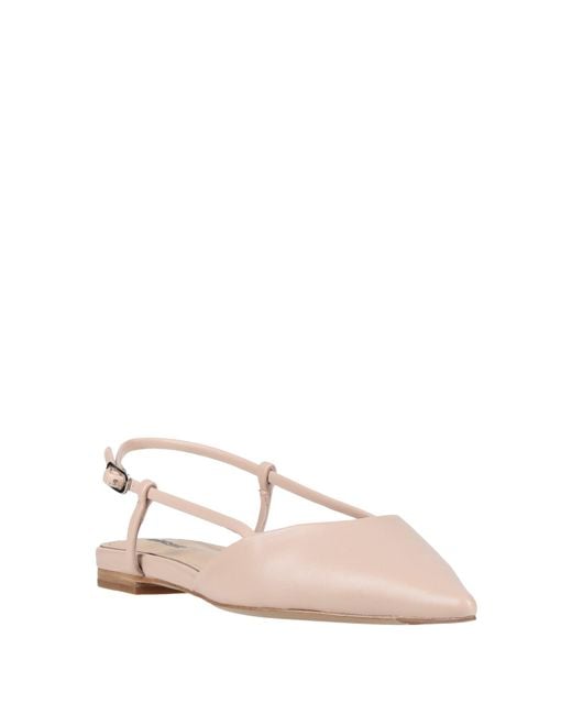 Lola Cruz Natural Ballet Flats