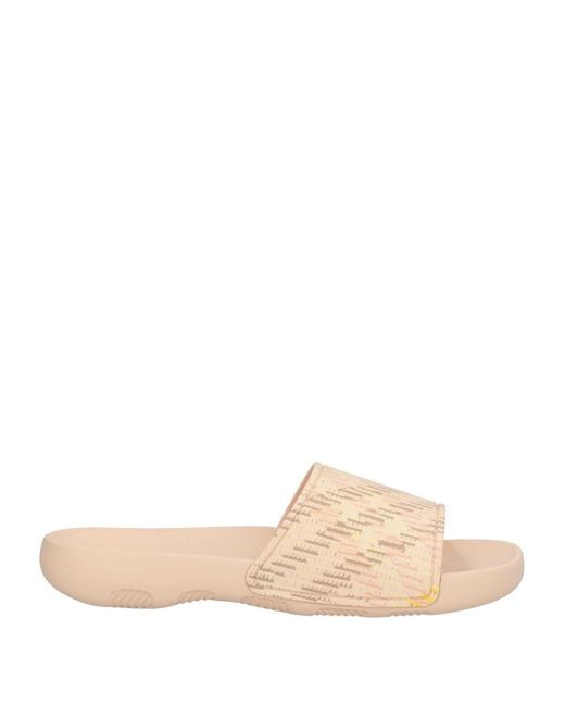 Burberry Natural Blush Sandals Rubber