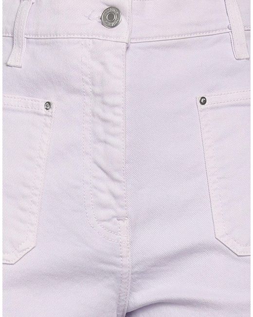 Haikure Purple Jeans Cotton, Elastane