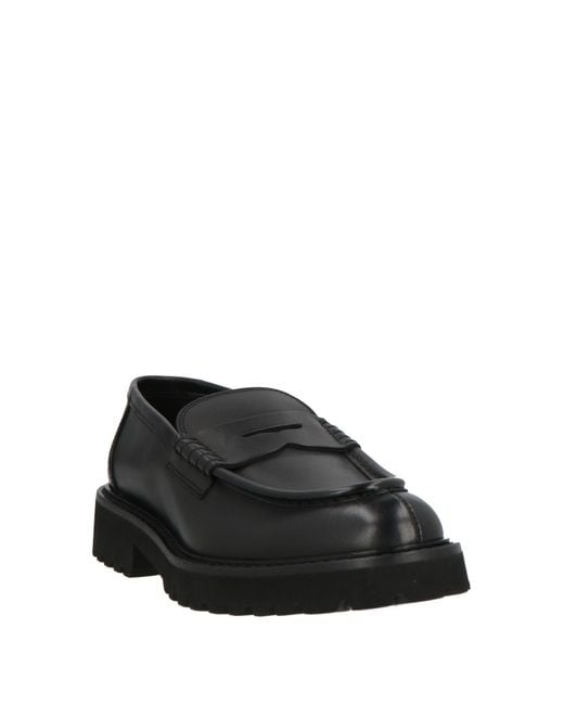 Doucal's Black Loafer for men