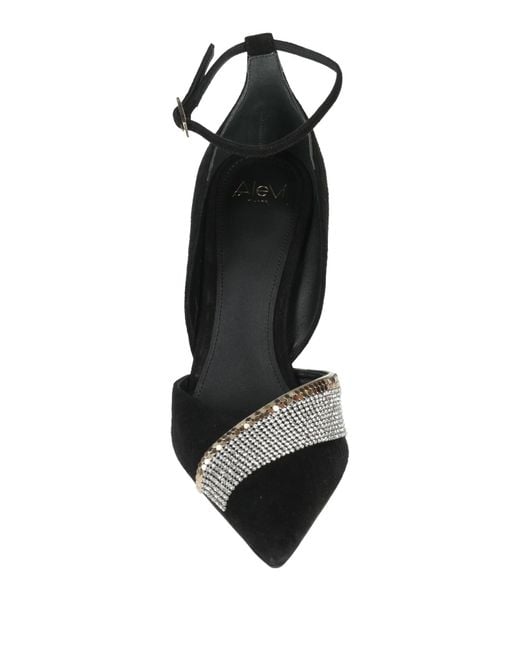 ALEVI Black Pumps Leather