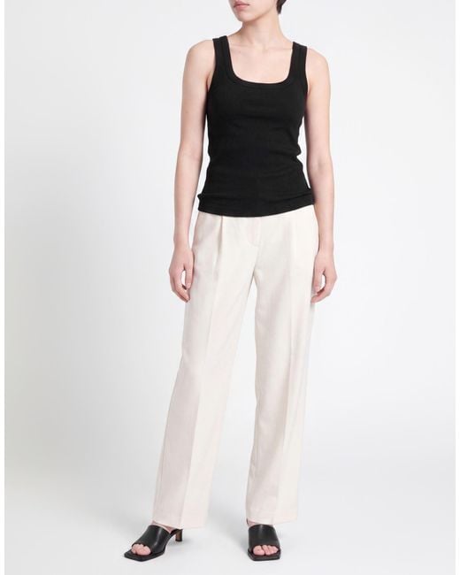 Citizens of Humanity Black Tank Top Cotton, Lyocell, Elastane