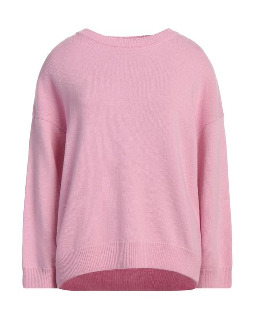 Weekend by Maxmara Pink Sweater Wool, Polyamide, Viscose, Cashmere