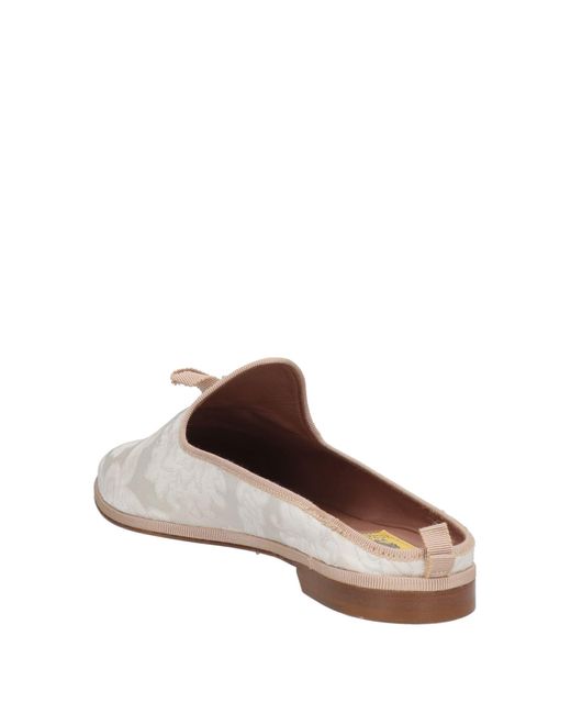 Antico Setificio Fiorentino White Mules & Clogs