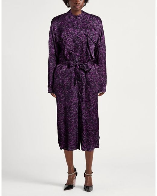 8pm Purple Midi Dresses