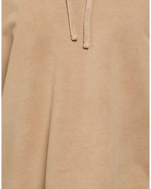 Circolo 1901 Natural Camel Sweatshirt Cotton, Elastane