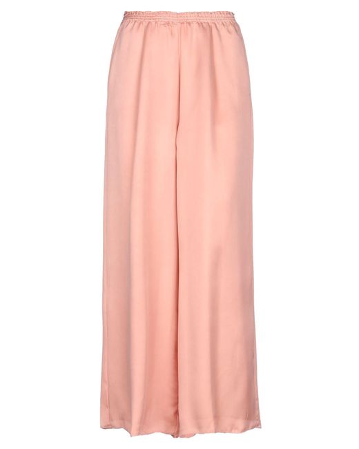 Forte_forte Pink Pants Cupro
