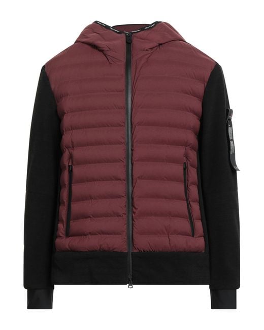 Peuterey Brown Puffer Polyamide, Elastane, Polyester for men