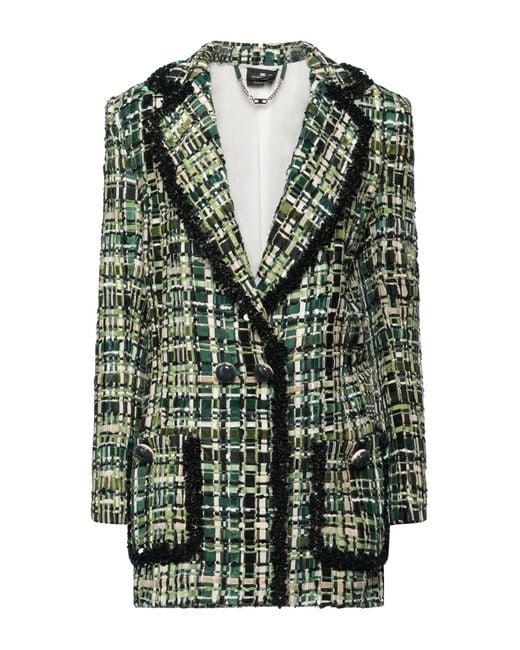 Elisabetta Franchi Green Mini Dress