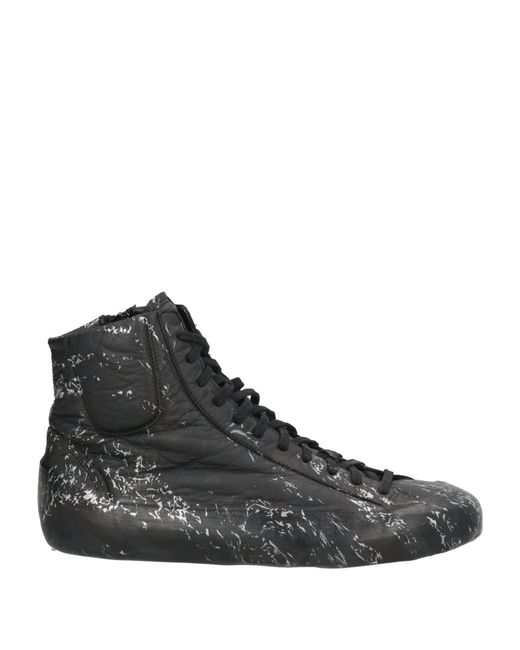 RBRSL RUBBER SOUL Black Sneakers Leather for men