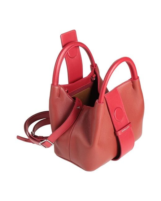 Zanellato Red Handbag Leather