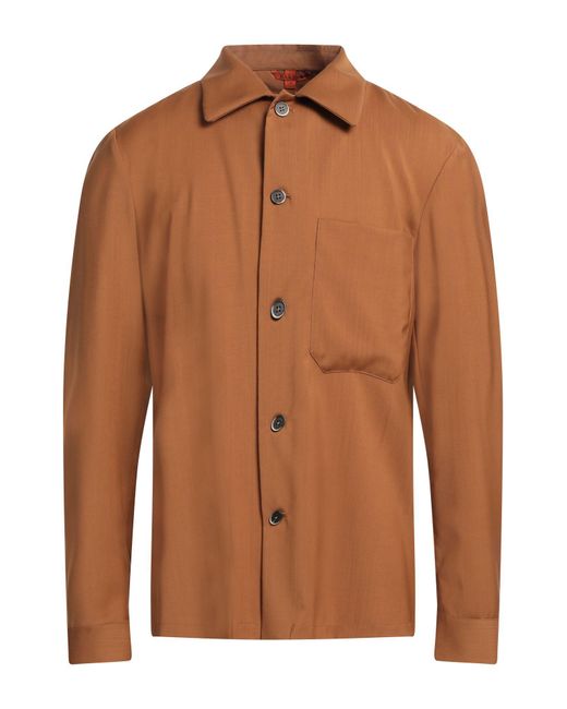 Camisa Barena de hombre de color Brown