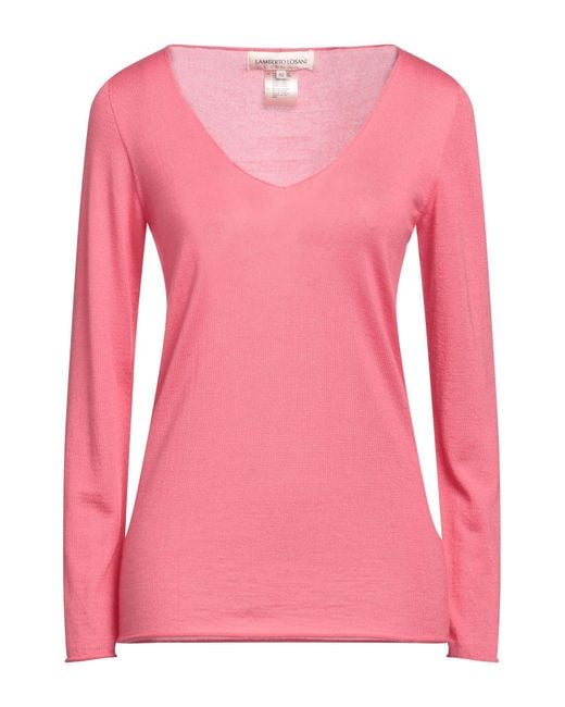 Lamberto Losani Pink Pullover