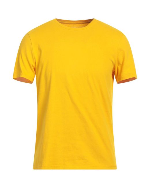 Majestic Filatures Yellow T-shirt for men