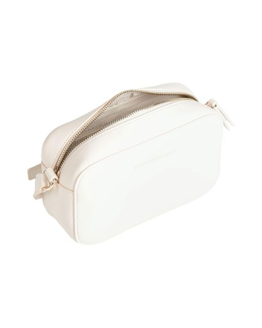Tommy Hilfiger White Cross-Body Bag Polyurethane