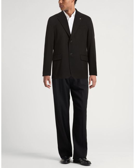 Officina 36 Black Blazers for men