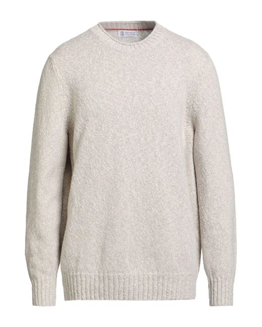 Pullover Brunello Cucinelli de hombre de color White