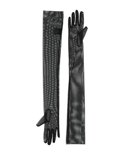 Norma Kamali Black Gloves