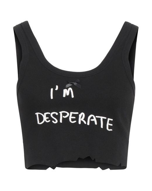 Top Ssheena de color Black