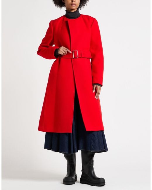 Burberry Red Coat