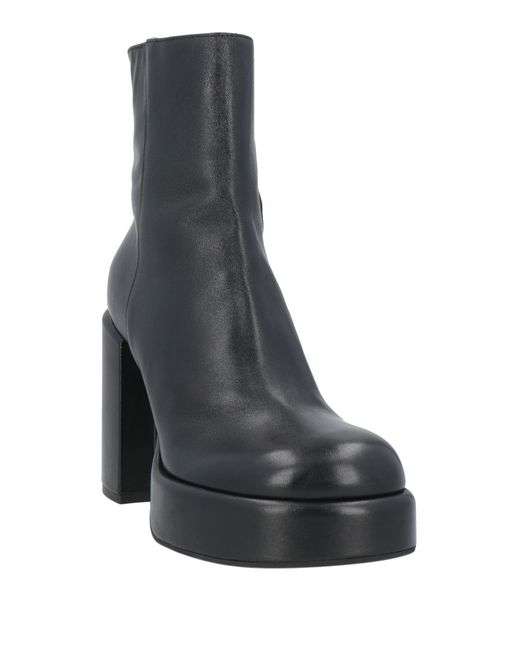 Giampaolo Viozzi Black Ankle Boots