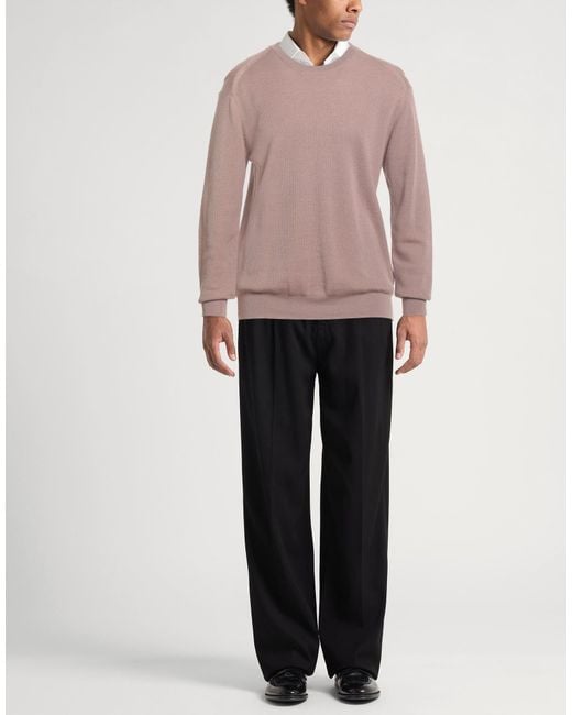 Pullover Roberto Collina pour homme en coloris Pink