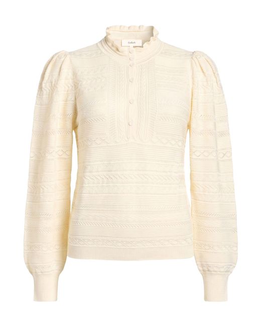 Pullover Ba&sh en coloris Natural