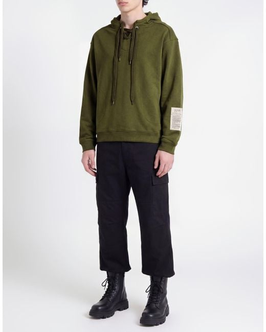 Moschino Green Sweatshirt for men
