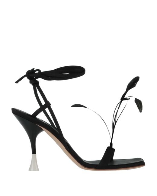 3Juin Black Sandals