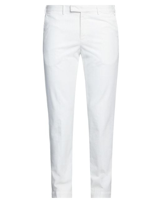 PT Torino White Trouser for men