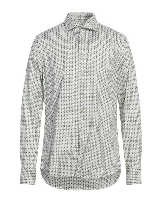 Camicia di Stenstroms in Gray da Uomo