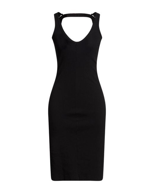 midi polyester dress Subtle Statement Ruched Denim Midi Dress Simply Me Boutique S 2/4