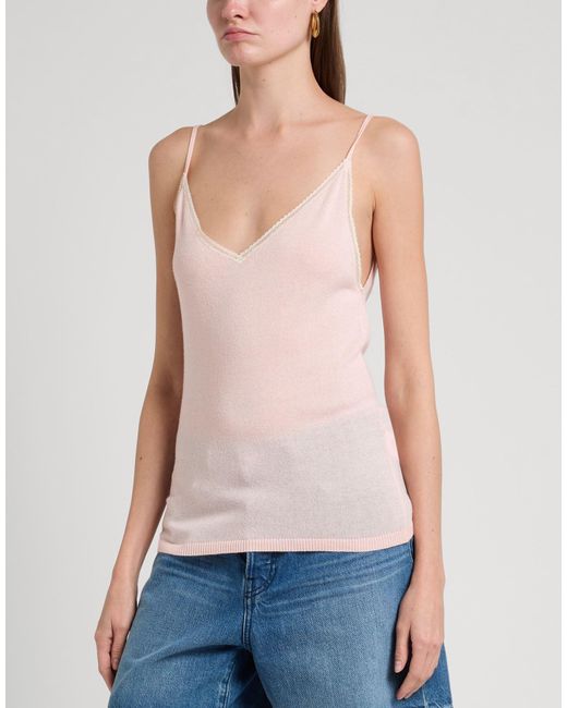 N°21 Pink Top Cotton, Polyamide