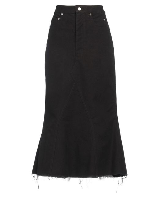 Rick Owens Black Midi-Rock
