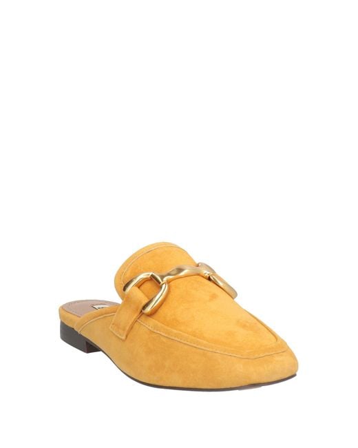 Bibi Lou Orange Mules & Clogs