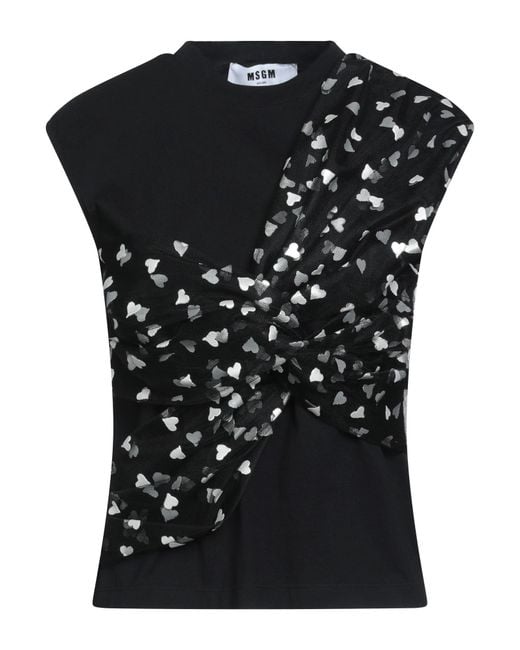 MSGM Black Top
