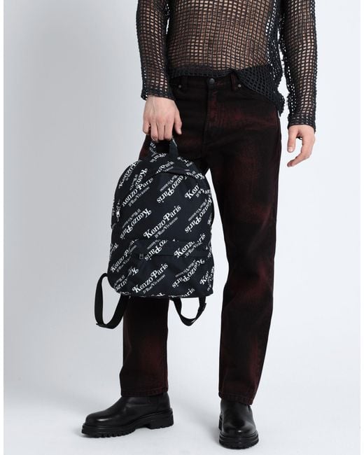 KENZO Black Rucksack for men