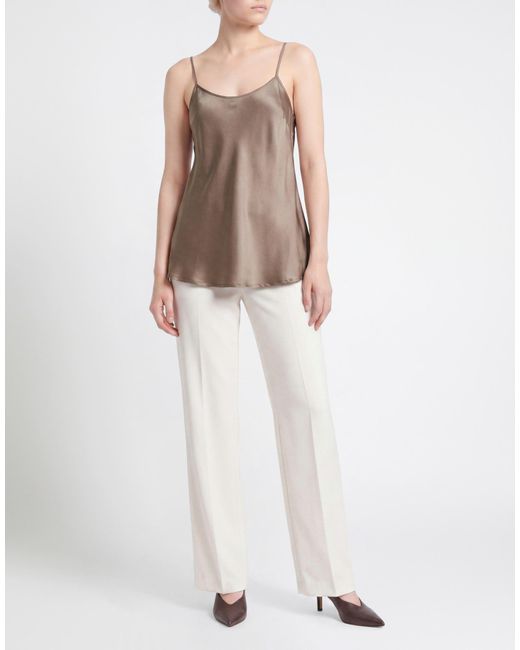 Roberto Collina Brown Tops