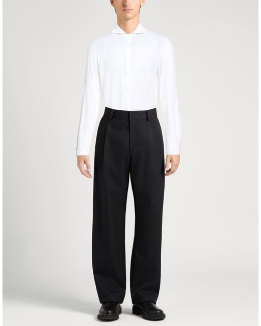 Altea White Shirt Cotton, Elastane for men
