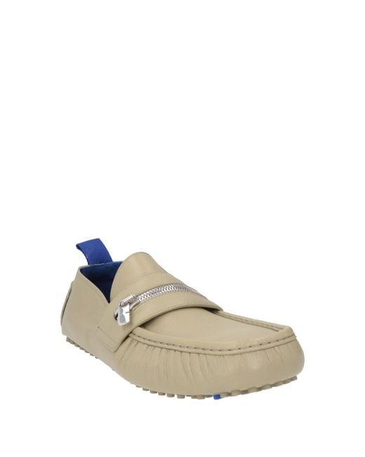 Burberry White Loafers Leather for men
