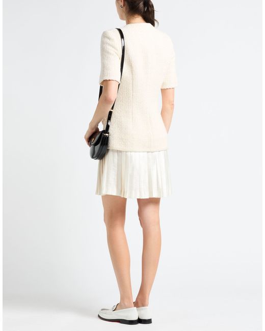 Sandro White Mini Dress