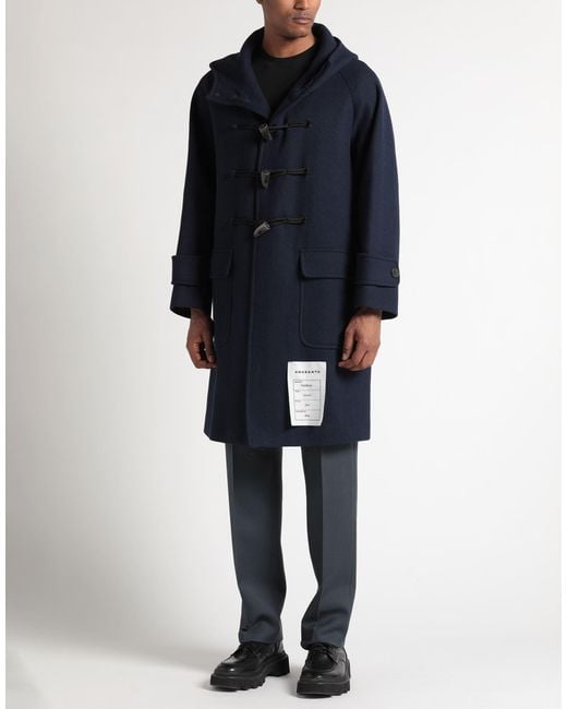 Amaranto Blue Coat for men