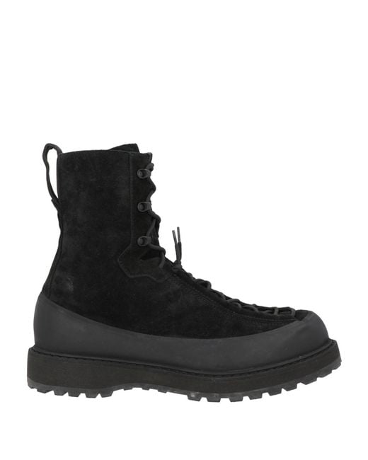 Stone Island Black Ankle Boots Leather for men